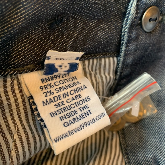 Anthropologie Level 99 Jean Skirt NWT sz 26” - Picture 6 of 7